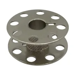 Düz makine için tırtıklı metal masura