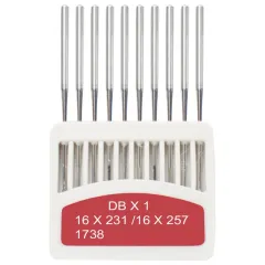 Orange DBx1 düz makine iğnesi, 10'lu paket